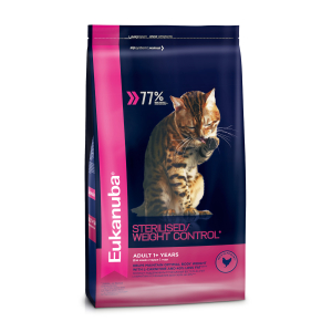 Eukanuba CAT Adult Sterilized сухой корм для кошек (курица) 1,5кг