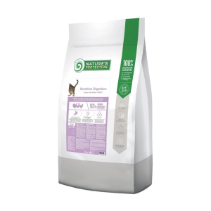 Natures Protection Sensitive Digestion Poultry сухой корм дял кошек с чувствительным пищеварением с птицей 18кг