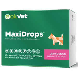 МаксиДропс для собак весом от 5 до 10кг