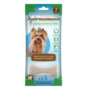 Деревенские лакомства Зубочистки Лакомство для собак мелких пород (кальциевые), 60г