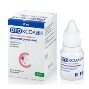 KRKA Отоксолан, ушные капли