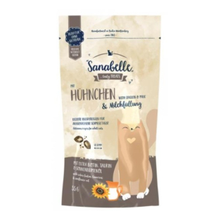 Bosch Лакомство для кошек (подушечки с курицей и молоком), 55г