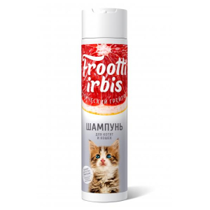 Irbis Frootti Шампунь для котят и кошек "Тропический грейпфрут", 250 мл