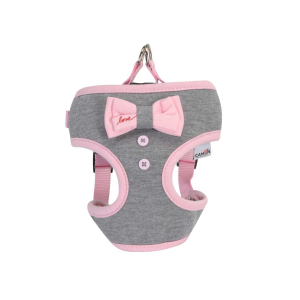 Camon Шлея для маленьких собак (с розовой бабочкой), 48-58см