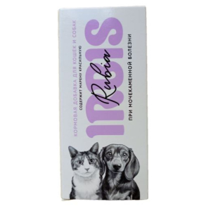 ИРБИС РУБИА кормовая добавка при мочекаменной болезни для кошек и собак, 50 мл