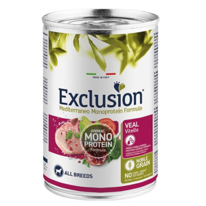Exclusion Monoprotein Консервы для взрослых собак всех пород (телятина), 400г
