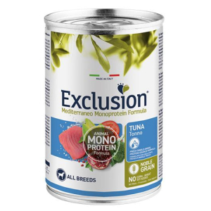 Exclusion Monoprotein Консервы для взрослых собак всех пород (тунец), 400г