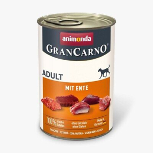Animonda Gran Carno Adult консервы для собак с уткой 400гр