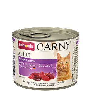Animonda Carny Консервы для взрослых кошек (говядина, ягненок), 400г
