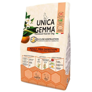 Unica Gemma Adult Mini Digestion для взрослых собак мини пород для улучшения пищеварения, 800 гр