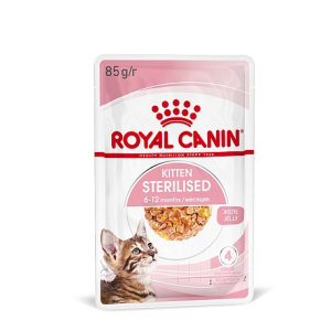 Royal Canin Kitten Jelly влажный корм для стерилизованных котят до 12 месяцев 85гр