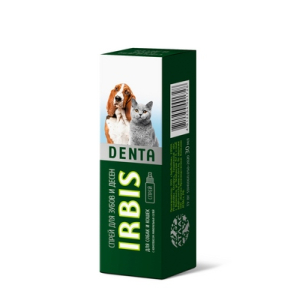 Irbis Denta Спрей для зубов и десен для кошек и собак, 30 мл
