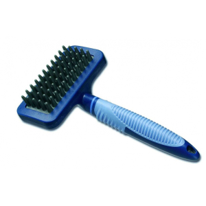 Camon Пуходерка для животных (с резиновыми зубцами), 10x5x18см