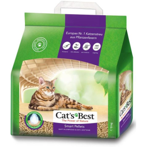 Cat's Best Smart Pellets Наполнитель древесный для кошачьего туалета, 5л