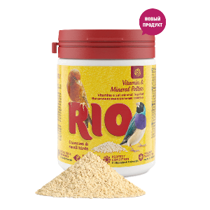 RIO Витаминно-минеральные гранулы для канареек, 120 г Способствует укреплению иммунитета у мелких птиц.
