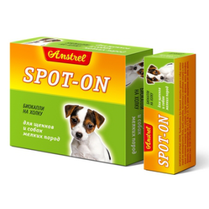 Amstrel Биокапли антипаразитарные для собак, 5мл