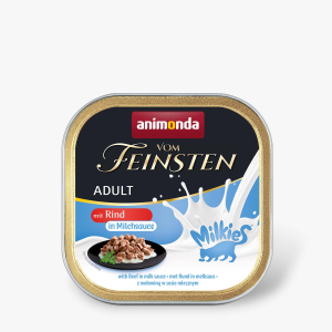 Animonda Vom Feinsten Adult консервы для кошек (говядина в молочном соусе) 100гр