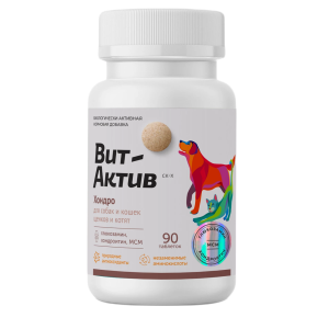 Вит-Актив СК-Х Хондро для собак и кошек 90таб