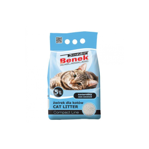 Super Benek Наполнитель гигиенический натуральный компакт, 5л
