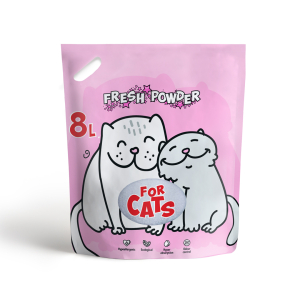 FOR CATS Наполнитель силикагелевый Fresh Powder (звездная пыль)