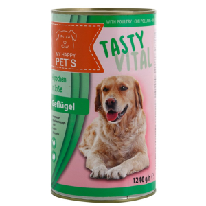 My Happy Pets консерва для собак с домашней птицей (1240г)