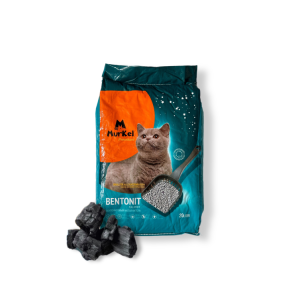 Murkel Наполнитель бентонитовый  Уголь 16кг (20л)