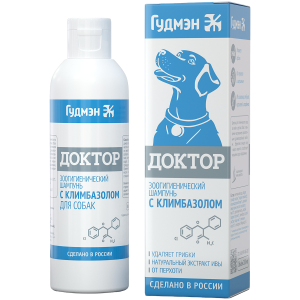 "Доктор" шампунь для собак с климбазолом 200мл