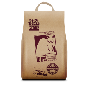 Наполнитель "No name" комкующийся, 15 кг