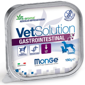 Ветеринарная диета Monge VetSolution Dog Gastrointestinal Гастроинтестинал для собак при заболеваниях ЖКТ, 150 г
