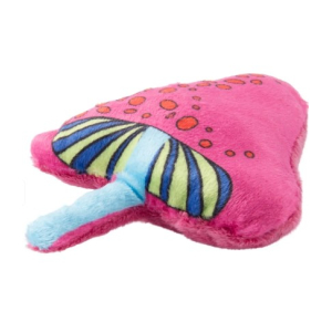 Mr.Kranch Игрушка для кошек Волшебный Грибочек плюшевая с кошачьей мятой, 12 см