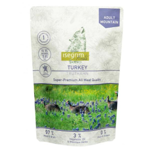 Isegrim Roots Корм консервированный для взрослых собак (индейка, овсяный корень), 410г