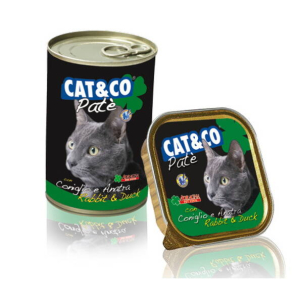 Adragna Консервы для взрослых кошек (кролика и утки в соусе), 405г срок до 19.04.2025