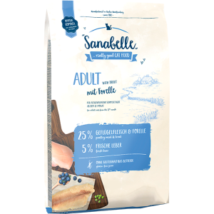 Bosch Sanabelle Корм сухой для взрослых кошек (форель), 2кг