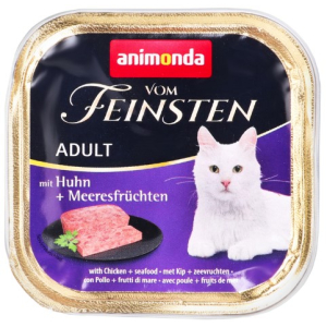 Animonda Vom Feinsten Консервы для кошек (курица, морепродукты), 100г