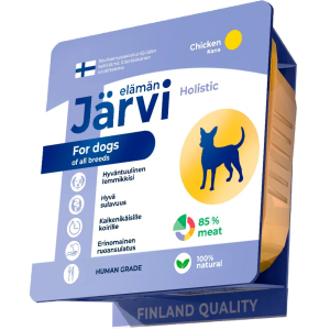 Jarvi для собак всех пород с курицей, мясной паштет,100г