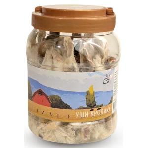 NORD FARM Лакомства для собак Уши кролика 200г