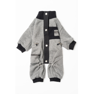 КОМБИНЕЗОН. Товары для животных (тёмно-серый меланж)