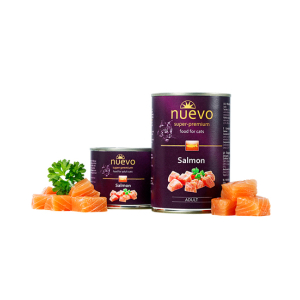 Nuevo Консервы для кошек (лосось), 400г