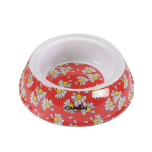 Camon Миска для животных (с рисунком ромашки), 700мл