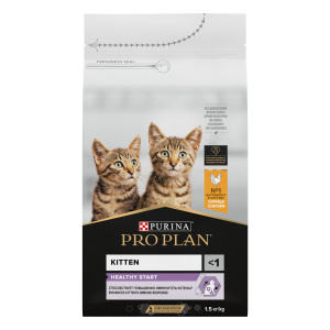 Purina Pro Plan Корм сухой для котят (курица), 1,5кг