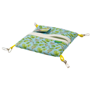 Гамак подвесной из фетра Bambini Pets  "Квадратный спальный мешок" для грызунов и хорьков