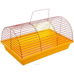 Клетка для грызунов полукруглая, без этажа