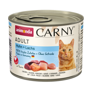 Animonda Carny Консервы для взрослых кошек (курица и лосось), 200г