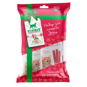 Колбаски д/кош.Двойное удовольствие 4 вкуса (Новогодняя коллекция) 180г