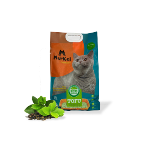Murkel наполнитель натуральный TOFU Зеленый чай 5,2кг (12л)