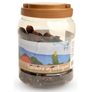 NORD FARM  лакомство  для собак Сосиски из говядины 900гр