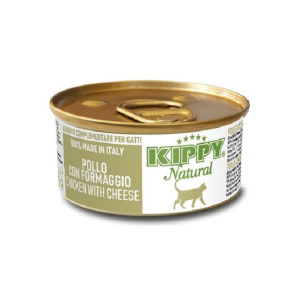 Kippy Cat Natural консервы для кошек всех пород (курица, сыр) 70 г