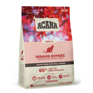 Acana Корм сухой низкозерновой для стерилизованных кошек (курица, сельдь, индейка), 1,8кг