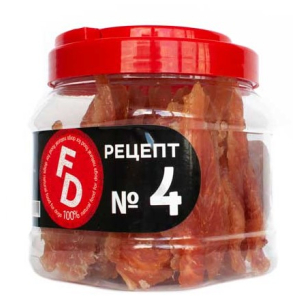 For Dogs №4 Лакомство для собак (сушеное филе гуся), 500г