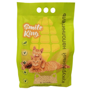 Smile King Универсальный кукурузный наполнитель,3кг
